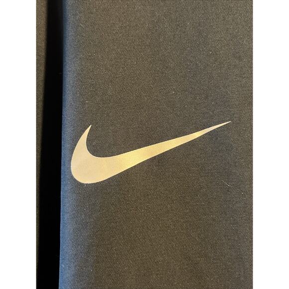 Nike Golf Shirt Mens XXL Black 1/4 Zip Long Sleeve Pullover Glacier Park Jacket - Picture 5 of 10